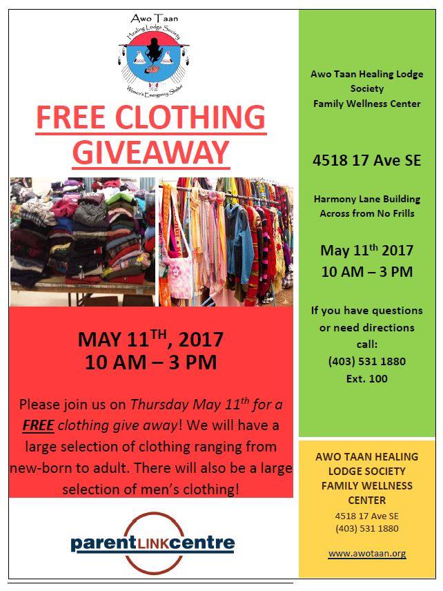 Free Clothing Giveaway