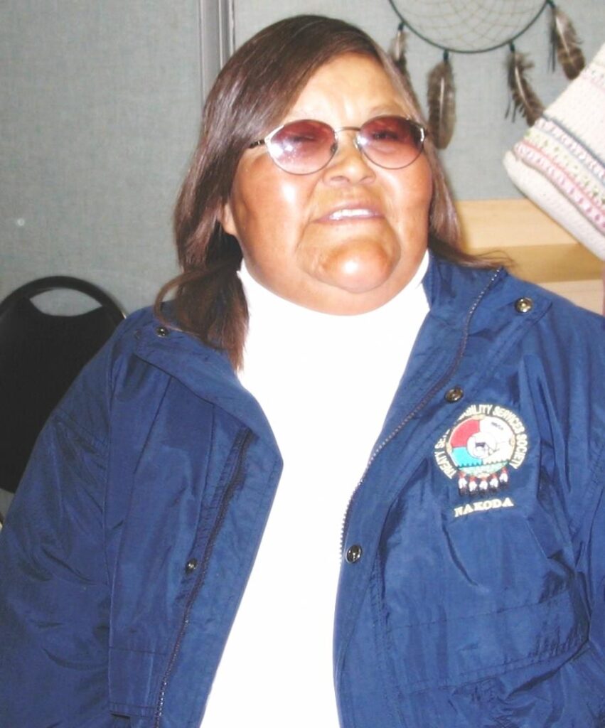 Beryl Kootenay at the 2007 AGM